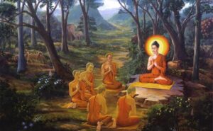 गौतम बुद्ध, बौद्ध धर्म के मुख्य प्रवर्तक है | गौतम बुद्ध ने अपना पहला उपदेश सारनाथ (Sarnath) में दिया था | सारनाथ आज बुध धर्म के प्रमुख तीर्थ स्थलों में से एक है |